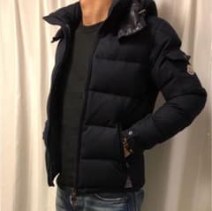 MONCLER  ネイビー 0 モンジュネーブル モンクレール 本物鑑定済みのサムネイル