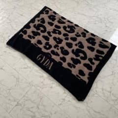 ジェイダ GYDA レオパード柄ブランケット ノベルティ ベージュ
