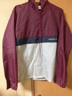 adidas ナイロンアノラックジャケット M