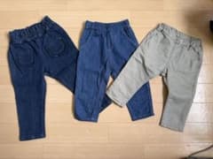 【新品未使用】ボトムス　パンツ　女の子　90・95・100のサムネイル