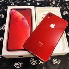 新品未使用 SIMフリー iPhoneXR 128GB レッド2のサムネイル