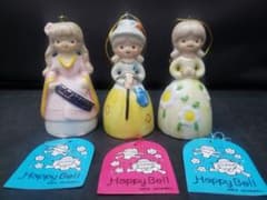 Happy Bell 陶器製 ベル オーナメント 人形 幸せを運ぶ Happy Bell ハッピーベル 陶器 人形 ハンドベル 鈴 - メルカリ