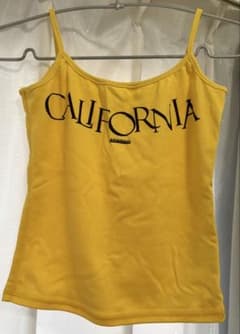 California ロゴ キャミソール イエローのサムネイル