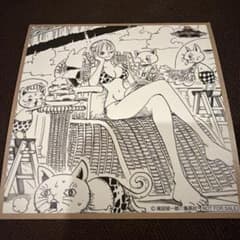 ワンピース ナミ 色紙のサムネイル