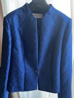 ネット完売♡ ソワールドルチェ ノーカラージャケット ストーン 大きいサイズ15 ソワールドルチェ ノーカラージャケット 未着用・完売品 定価半額