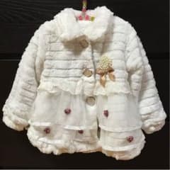 ☆彡フワフワコート ホワイト 12のサムネイル