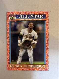【25枚限定】Topps リッキー・ヘンダーソン 錦鯉 パラレルのサムネイル