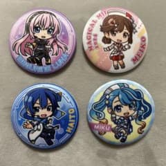 マジカルミライ2024 缶バッジ4個セット ルカ MEIKO KAITO ミク - メルカリ