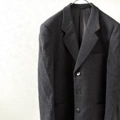 UMBERTO GINOCCHIETTI テーラードジャケット ウール混 大きめ