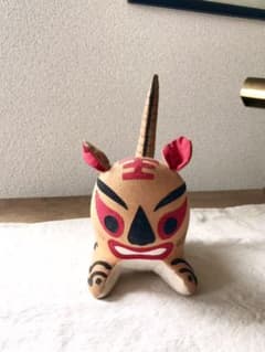 古いぬいぐるみ　台湾　虎のサムネイル