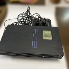ジャンク PlayStation 2 本体 コントローラー メモリーカード付き