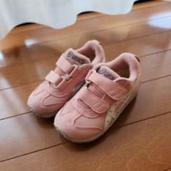 ASICS キッズスニーカー ピンクのサムネイル