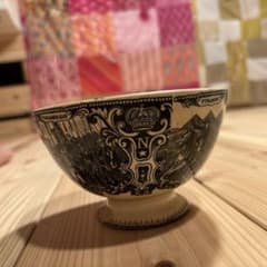 様 グリザイユ ティーボウル アンティーク - メルカリ