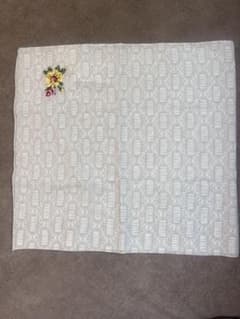 フェイラー　サマースカーフ　花柄刺繍のサムネイル