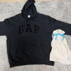 GAP パーカー ブラック Lサイズのサムネイル