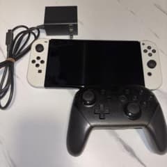 Nintendo Switch 有機ELモデル 本体 Proコントローラー付きのサムネイル