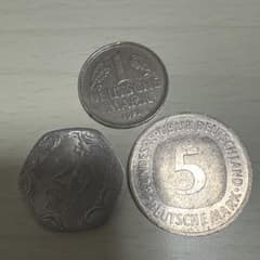 ドイツマルク インド硬貨 3枚セット No.503 - メルカリ