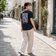 ナショナル ジオグラフィック エレメント Tシャツ ブラック コラボ プリントのサムネイル