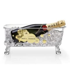 【未使用】Moët&Chandon シャンパンクーラー バスタブ型 猫脚 モエ 未使用】Moët&Chandon シャンパンクーラー バスタブ型 猫脚 モエ
