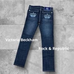 Victoria Beckham×R&R クラウン 刺繍 スキニーデニム 29 - メルカリ