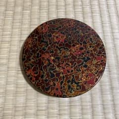 津軽塗り　急須台のサムネイル