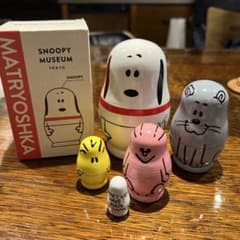 未使用品】SNOOPY MUSEUM スヌーピーマトリョーシカ - メルカリ