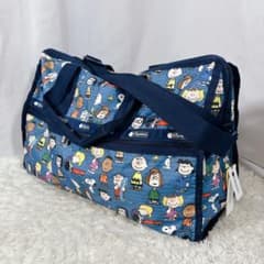タグ付き レスポートサック PEANUTS GANG スヌーピー ボストンバッグ 