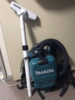 マキタ 充電式背負いクリーナー！のサムネイル