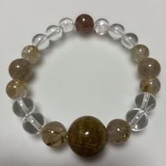 ルチルクォーツ 水晶 ブレスのサムネイル