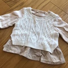 プティマイン　トップス　70センチ　ベビー　キッズ　女の子のサムネイル