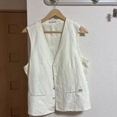 ZARA MAN メンズ ベスト ホワイトのサムネイル