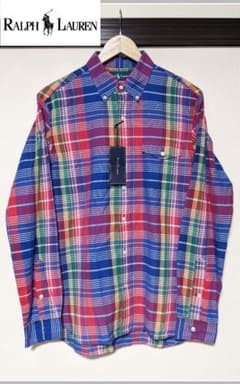 未使用❣️RALPH LAUREN ラルフローレン マルチチェック シャツ XXS 中古・古着通販】POLO RALPH LAUREN (ポロ・ラルフローレン