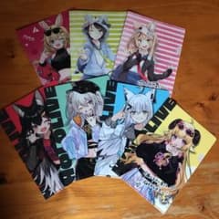 ホロライブ　A5クリアファイル　7枚のサムネイル