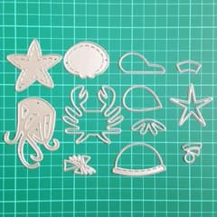 (5) カッティングダイ クラフト 海 生き物 5) カッティングダイ クラフト 海 生き物 - メルカリ