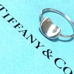 美品】14号 Tiffany ティファニー ビーン 豆 リング シルバー925