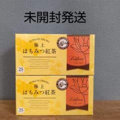 未開封発送】ラクシュミー 極上 はちみつ紅茶 25袋入り × 2箱 - メルカリ
