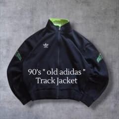 90s old  オールドアディダス トラックジャケットデサント刺繍 90s old adidasオールドアディダストラックジャケットデサント刺繍ロゴ