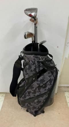 【MIZUNO　カモフラ　ゴルフクラブバッグ・クラブセット】 MIZUNO カモフラ ゴルフクラブバッグ・クラブセット】 - メルカリ