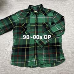 90~00s オーシャンパシフィック ネルシャツ 古着のサムネイル