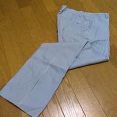 レディース ゴルフパンツ ストライプ柄のサムネイル