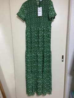 花柄 ロングワンピースのサムネイル
