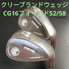クリーブランド CG16 フォージド ウェッジ 52度 58度 2本セット クリーブランド CG16 フォージド ウェッジ 52度 58度 2本セット - メルカリ