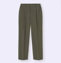 GU ウォッシャブルテーパードパンツ Lのサムネイル