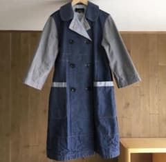 AD2017 tricot COMME des GARCONS 데님 코트
