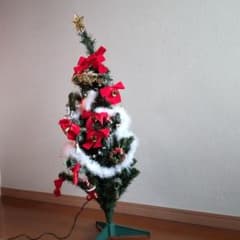 クリスマスツリー90cm電飾&オーナメント付きのサムネイル
