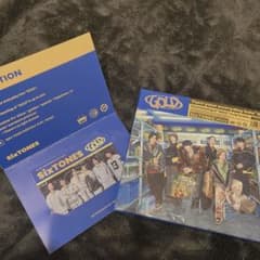 SixTONES GOLD 【初回盤A】[CD+BluRay] 先着購入特典付きのサムネイル