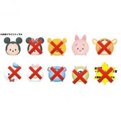 ディズニーツムツム3オリジナルラバースタンプのサムネイル