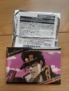 조조 월드 공조 승타로 스퀘어 캔 배지 THE JOJO WORLD