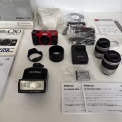 PENTAX Q10 Wズームキット ストロボAF200FG ハンドブック - メルカリ