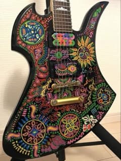 FERNANDES MG-120X hideモデル サイケデリックペイント - メルカリ